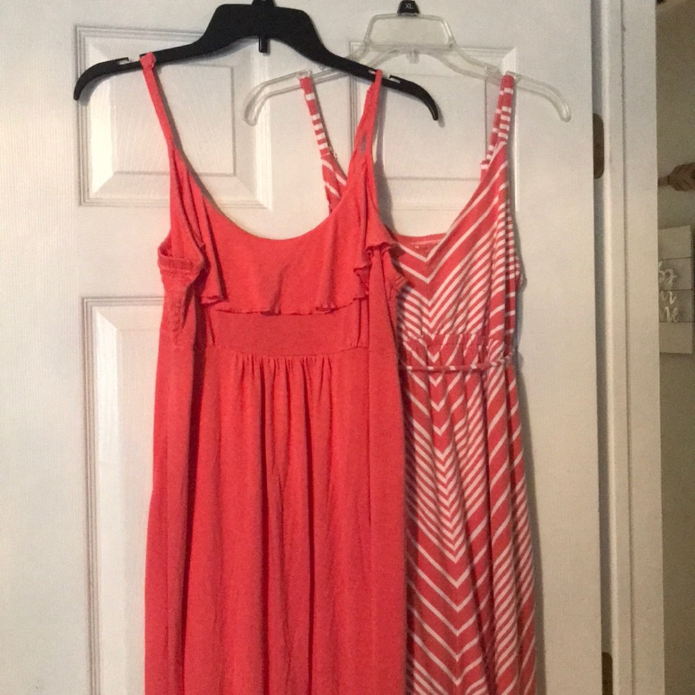 Lot of 2 maternity maxi dresses - Old Navy - M/L